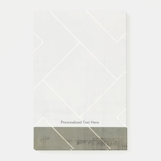 Post-it® Modèle abstrait avec des formes géométriques (Devant)