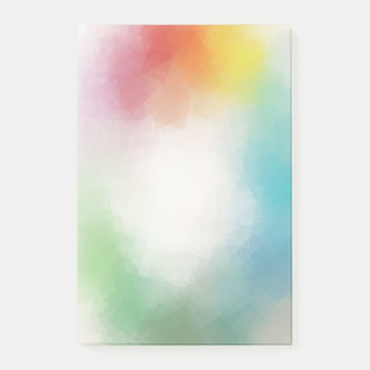 Post-it® Modèle Abstrait couleur moderne personnalisé (Devant)