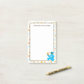 Post-it® Modèle de cookie monstre crayon Cookie Pattern (Sur un bureau)