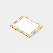 Post-it® Modèle de livre pour l'appréciation des enseignant (Incliné)