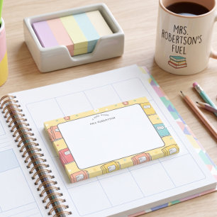 Post-it® Modèle de livre pour l'appréciation des enseignant
