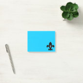 Post-it® Modèle de monogramme Fleur de Lis (Bureau)