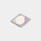 Post-it® Modèle de notes collantes personnalisable avec bot (Incliné)
