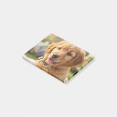 Post-it® Modèle de photo de nom d'animal de compagnie simpl (Incliné)