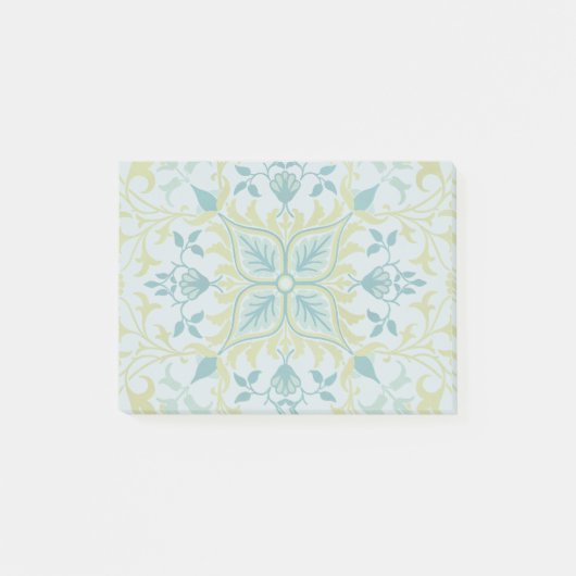 Post-it® Modèle de plafond vert citron sans couture de Will (Devant)