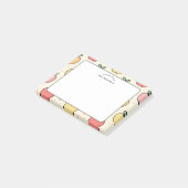 Post-it® Modèle de reconnaissance des enseignants Apple Sch (Incliné)