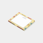Post-it® Modèle de règle jaune pour l'appréciation des ense (Incliné)