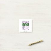 POST-IT® MODELE DE TEXTE D'IMAGE BLANCHE SIMPLE ÉDITABLE MO (Sur un bureau)