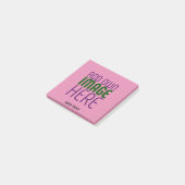 POST-IT® MODÈLE DE TEXTE D'IMAGE CHAUD MODERNE ÉDITABLE (Incliné)