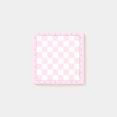 Post-it® Modèle du jeu d'échecs Pink Pastel (Devant)