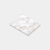 Post-it® Modèle Elégant Rose marbre Arrière - plan moderne (Incliné)