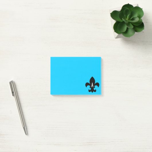 Post-it® Modèle Fleur de Lis Monogram (Bureau)