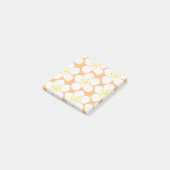 Post-it® Modèle floral blanc (Incliné)
