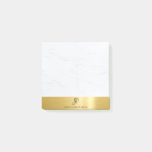 Post-it® Modèle minimaliste moderne élégant en marbre d'