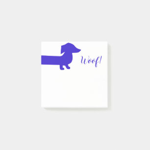 Post-it® Modèle personnalisé mou Dachshund