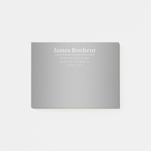 Post-it® Modèle promotionnel modifiable pour les entreprise (Devant)