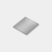 Post-it® Modèle promotionnel modifiable pour les entreprise (Incliné)