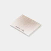 Post-it® Modèle tendance Élégant Texte désorienté Style boi (Incliné)