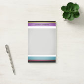 Post-it® Modern Bold Personnalisé Nom Cool mou (Bureau)