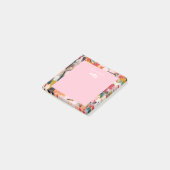 Post-it® Modern Botanical Abstract Art Pink (Incliné)