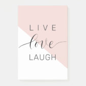 Post-it® Modern Love Laugh Motivation positive (Devant)