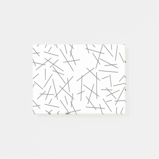 Post-it® Modern, simple, messy graphic line pattern (Devant)