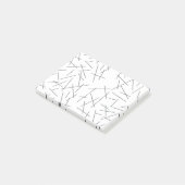 Post-it® Modern, simple, messy graphic line pattern (Incliné)