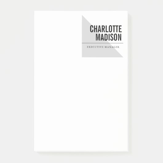 Post-it® Modern Simple Trendy Minimalist Plain (Devant)