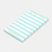 Post-it® Moderne Chic Elégant Aqua tendance (Incliné)