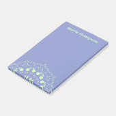 Post-it® Moderne Chic Lavande Professionnelle Lime Vert Mat (Incliné)