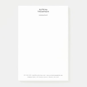 Post-it® Moderne Contemporain minimaliste Entreprise