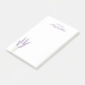 Post-it® Moderne Design Simple Aquarelle Florale (Incliné)