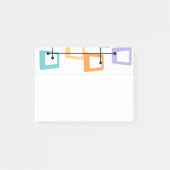Post-it® Moderne du milieu du siècle atomique (Devant)