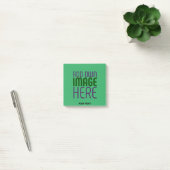 POST-IT® MODERNE ÉDITABLE EMERALD GREEN IMAGE MODÈLE TEXTE (Bureau)
