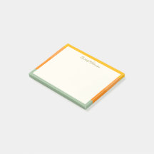 Moderne Élégant Bordure Corail Sage Personnalisé