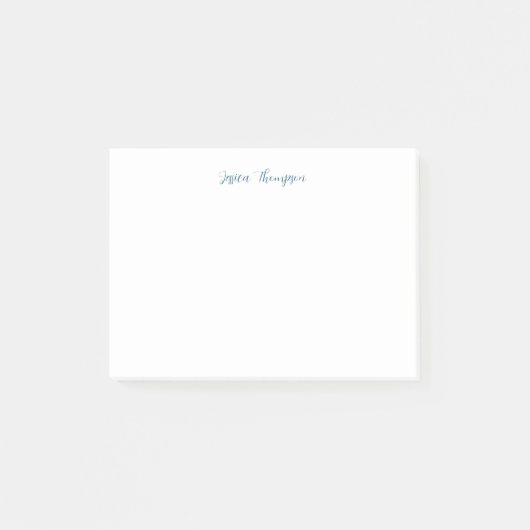 Post-it® Moderne élégant Plain Simple Professionnel (Devant)