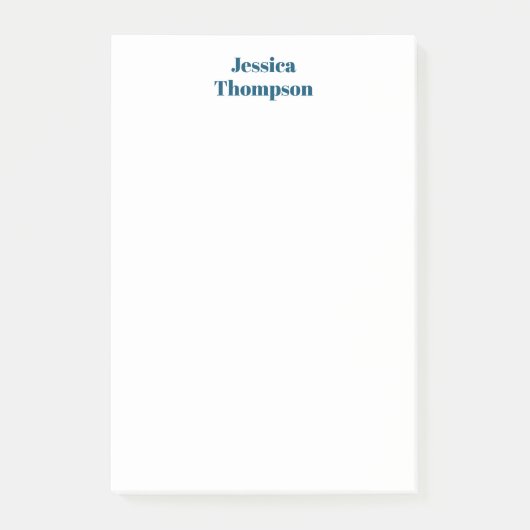 Post-it® Moderne élégant Plain Simple Professionnel (Devant)