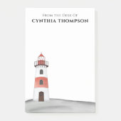 Post-it® Moderne Élégant Simple Aquarelle Lighthouse mignon (Devant)