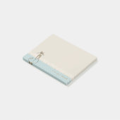 Post-it® Moderne Féminine, Points Polka, Chat Pailleté Faux (Incliné)