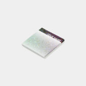 Post-it® Moderne Iridescente violet vert (Incliné)