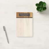 Post-it® Moderne, le grain de bois et l'apparence classique (Bureau)