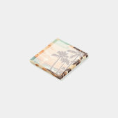 Post-it® moderne milieu de siècle plage Hawaii coucher de s (Incliné)