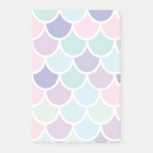 Post-it® Moderne Pastel Jolie Sirène Motif Nom (Devant)