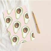 Post-it® Moderne Pastel Rose Et Vert Motif Avocado