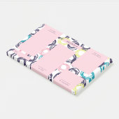 Post-it® Moderne rose foncé violet quotidien à faire (Incliné)