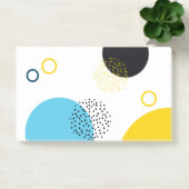 Post-it® Moderne, simple, amusant, style Memphis art géomét (Bureau)