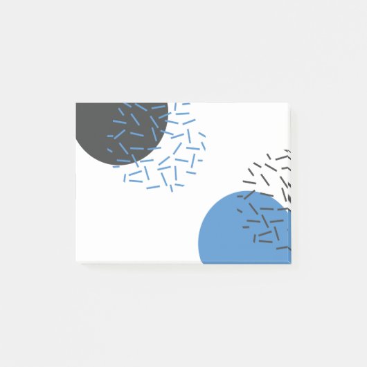 Post-it® Moderne, simple, cool, abstrait, motif graphique (Devant)