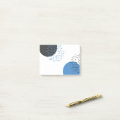 Post-it® Moderne, simple, cool, abstrait, motif graphique (Sur un bureau)