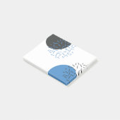 Post-it® Moderne, simple, cool, abstrait, motif graphique (Incliné)