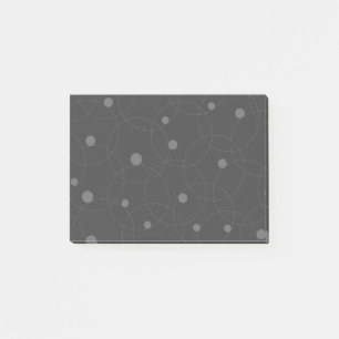 Post-it® Moderne, simple, ludique, motif amusant de cercles